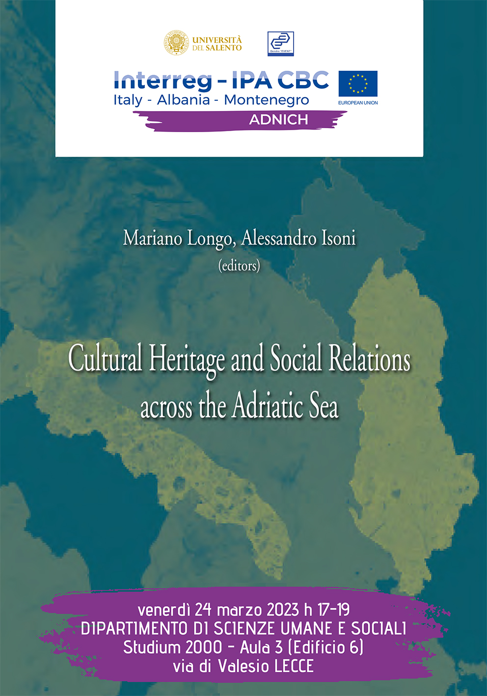 PROGETTO INTERREG “ADNICH”: UN NETWORK PER RAFFORZARE IL PATRIMONIO IMMATERIALE DI ITALIA, ALBANIA E MONTENEGRO ATTRAVERSO L’ARTE E IL TEATRO