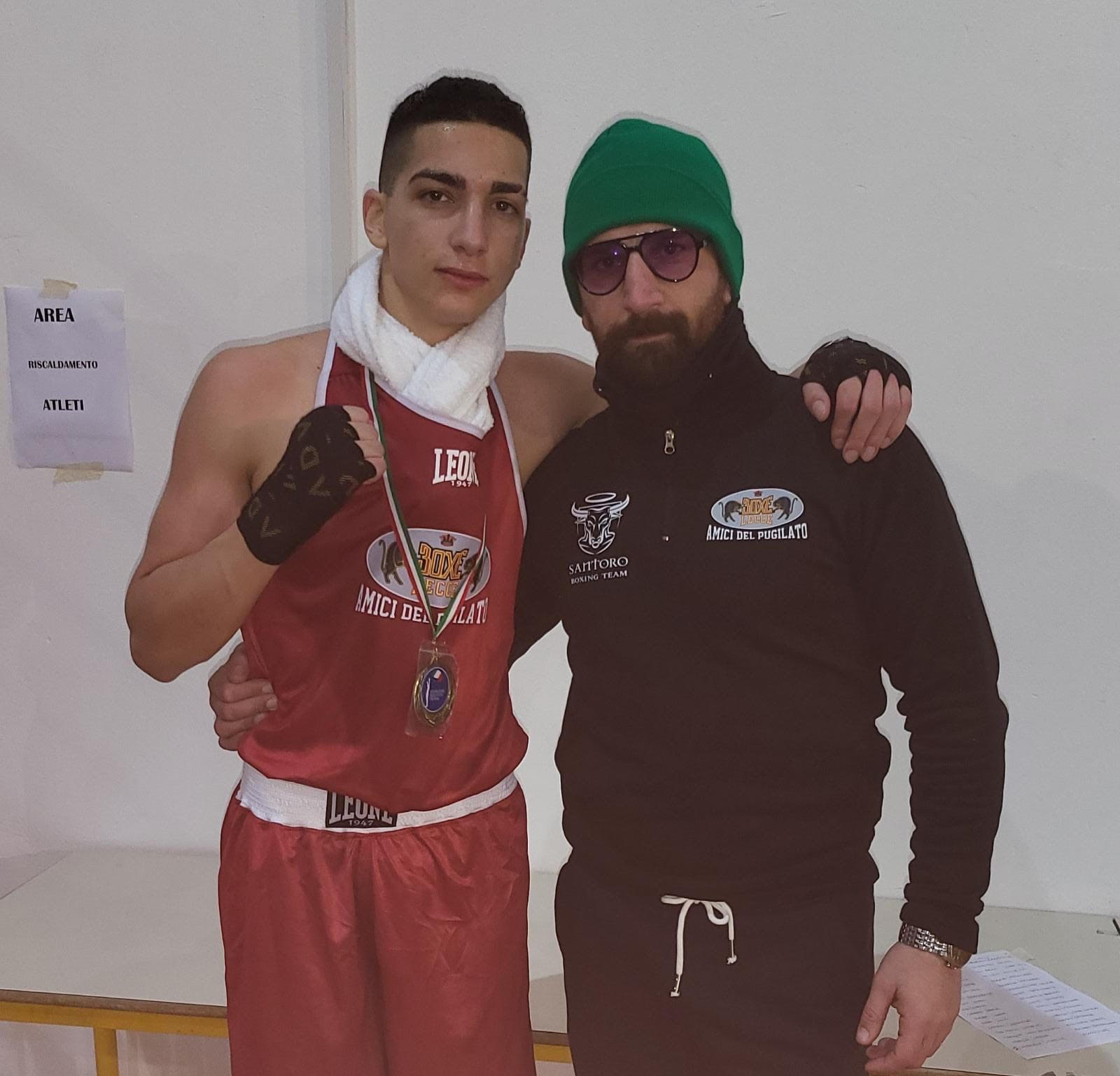 BOXE, FRANCESCO CALOGIURI ALLENATO DA ANTONIO SANTORO TRIONFA AL “TORNEO REGIONALE ESORDIENTI”