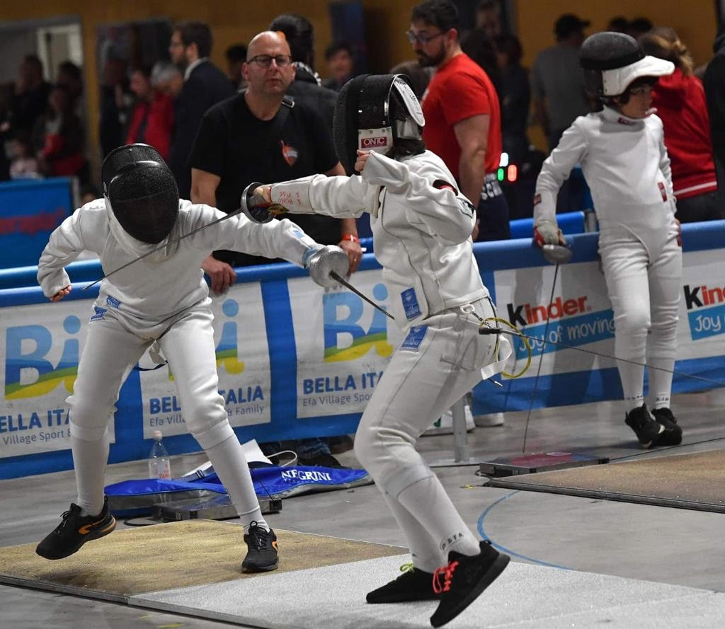 OTTIMI PIAZZAMENTI PER GLI SPADISTI DELL’ACCADEMIA DI SCHERMA LECCE AL “GRAN PREMIO GIOVANISSIMI RENZO NOSTRINI”