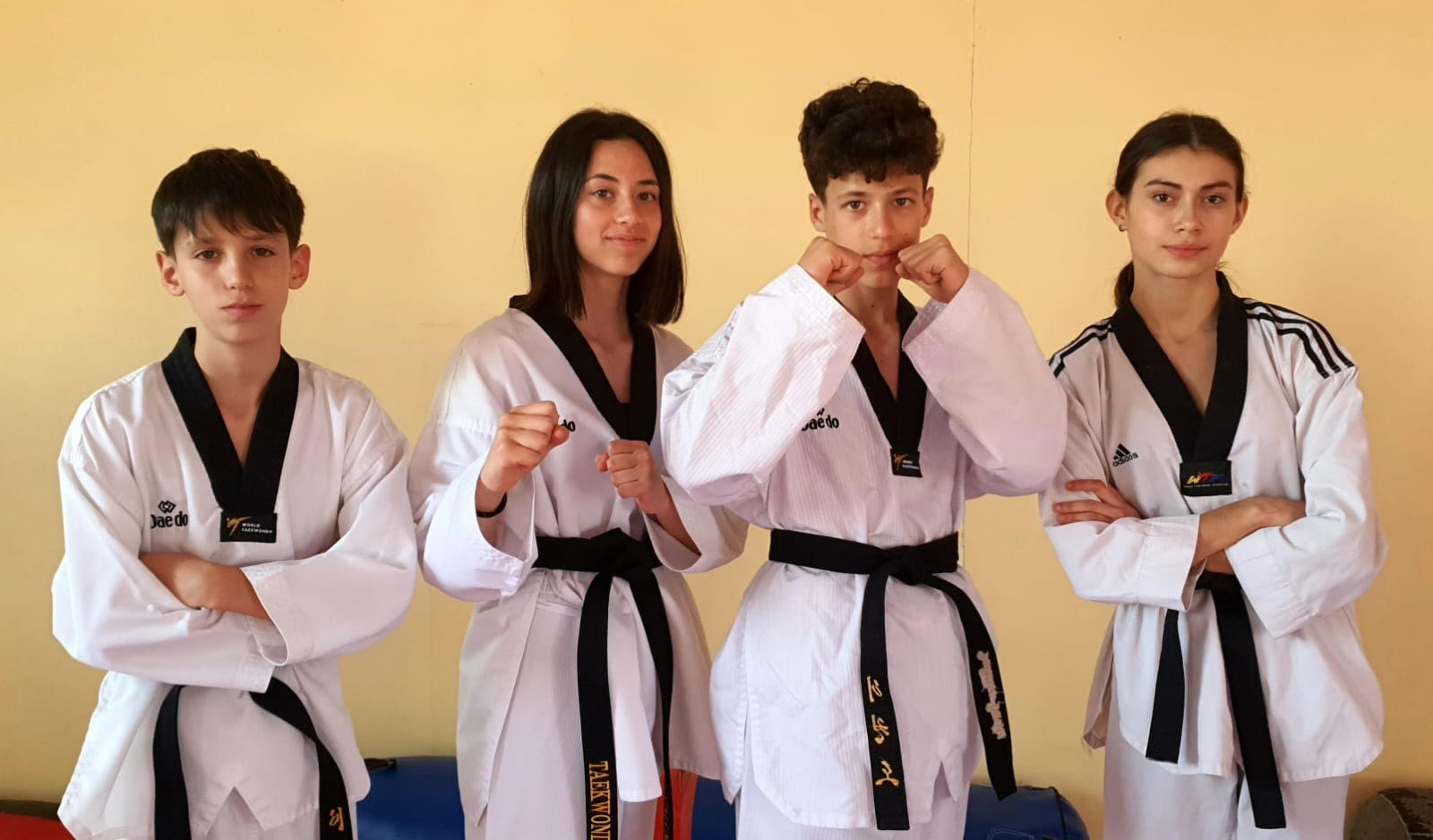 Galatina Teakwondo Institute Team Pizzolante in rampa di lancio alla Coppa Italia per squadre regionali