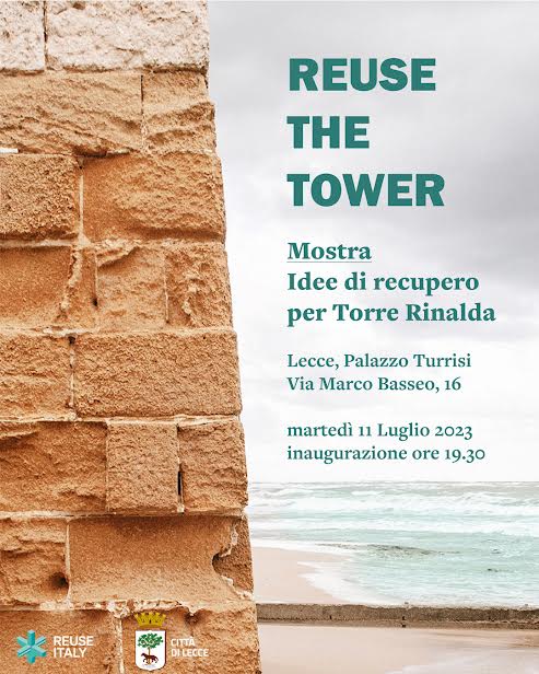 Mostra Reuse the Tower: inaugurazione martedì 11 luglio a Palazzo Turrisi