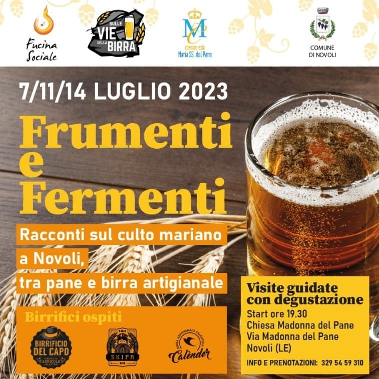 Racconti sul culto mariano a Novoli tra pane e birra artigianale