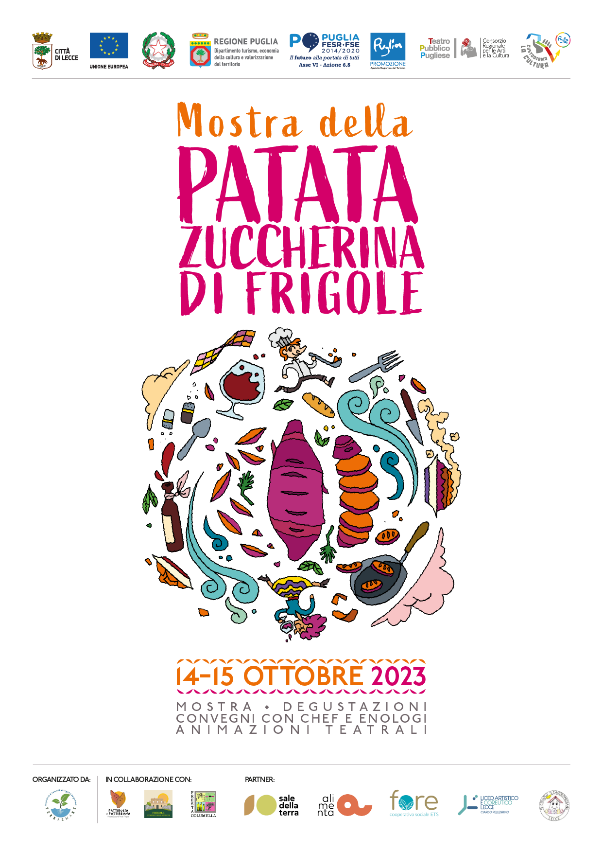 MOSTRA DELLA PATATA ZUCCHERINA DI FRIGOLE