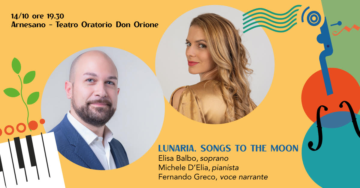 Domani, con Elisa Balbo e Michele d’Elia, al via la VI Stagione Concertistica di Opera Prima al Teatro “Don Orione” di Arnesano