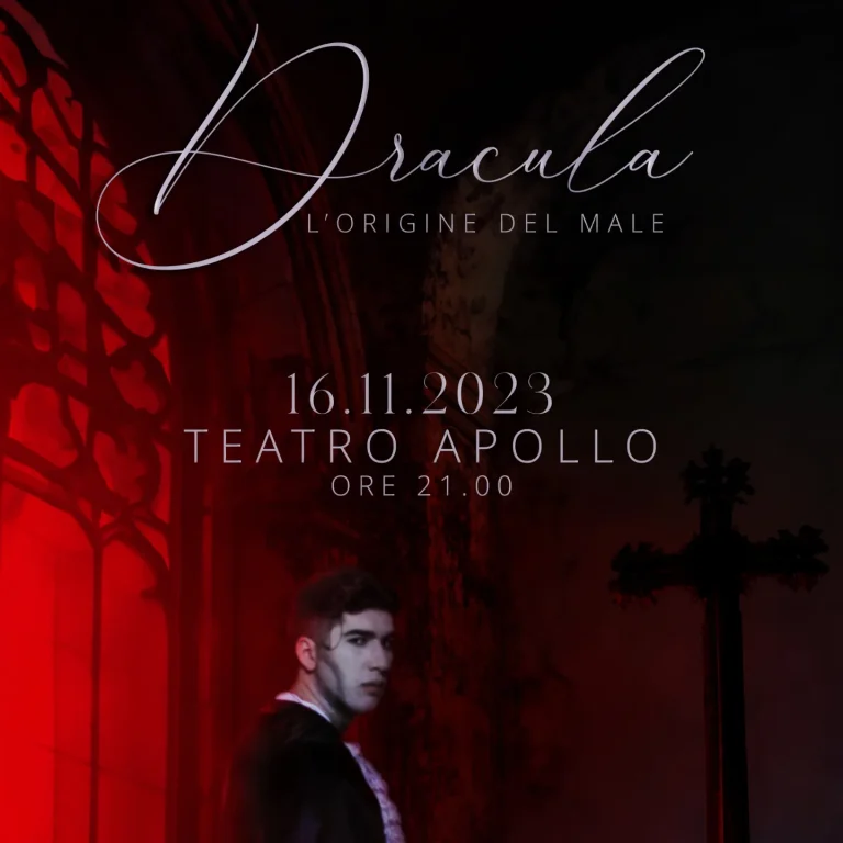 “Dracula – l’origine del male”: un musical inedito della compagnia teatrale “C’era una volta” di Novoli