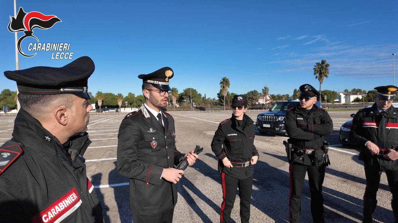 CARABINIERI OPERAZIONI SALENTO