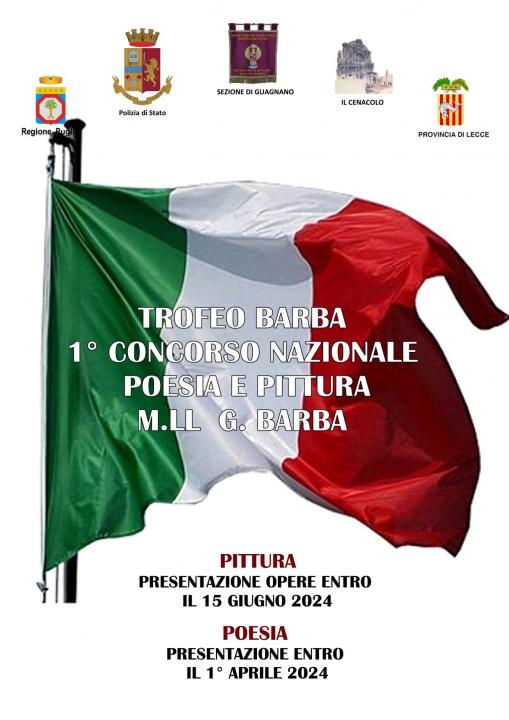 Concorso Nazionale di poesia e pittura “M.llo Giuseppe BARBA”