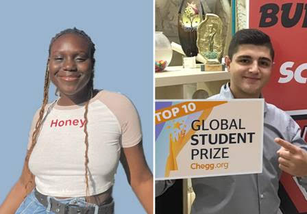 Maty e Mirko lanciano appello agli studenti italiani:  «Candidatevi al Global Student Prize»