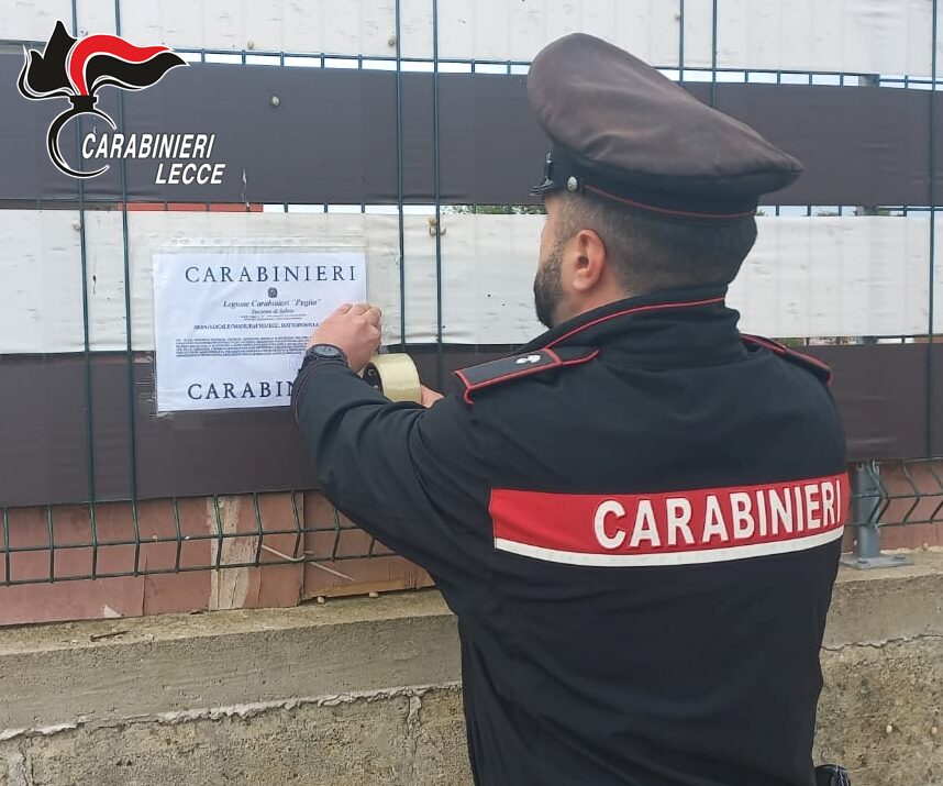 CARABINIERI OPERAZIONI SALENTO