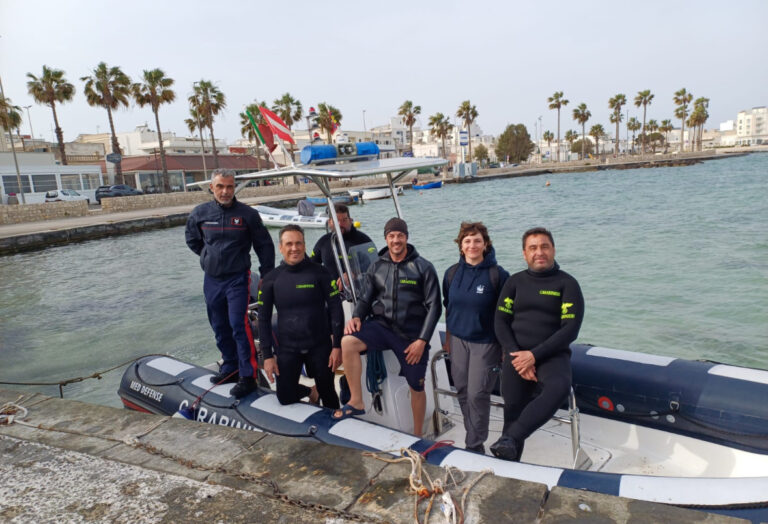 Marina Protetta Porto Cesareo: Avvio delle Attività di Ricerca e Bonifica di Attrezzi da Pesca Dispersi