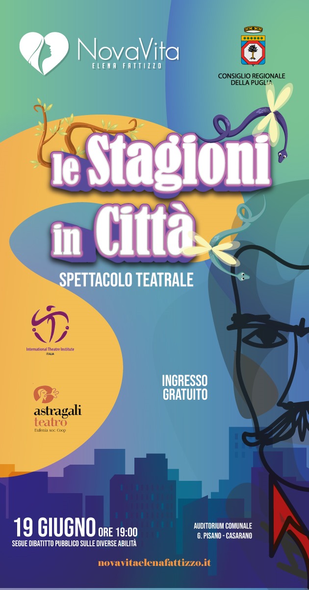 “Le stagioni in città”, in scena lo spettacolo che coinvolge i diversamente abili