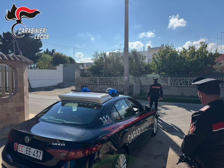 Carabinieri in azione contro i furti a Squinzano, Casalabate e Trepuzzi: 2 arresti