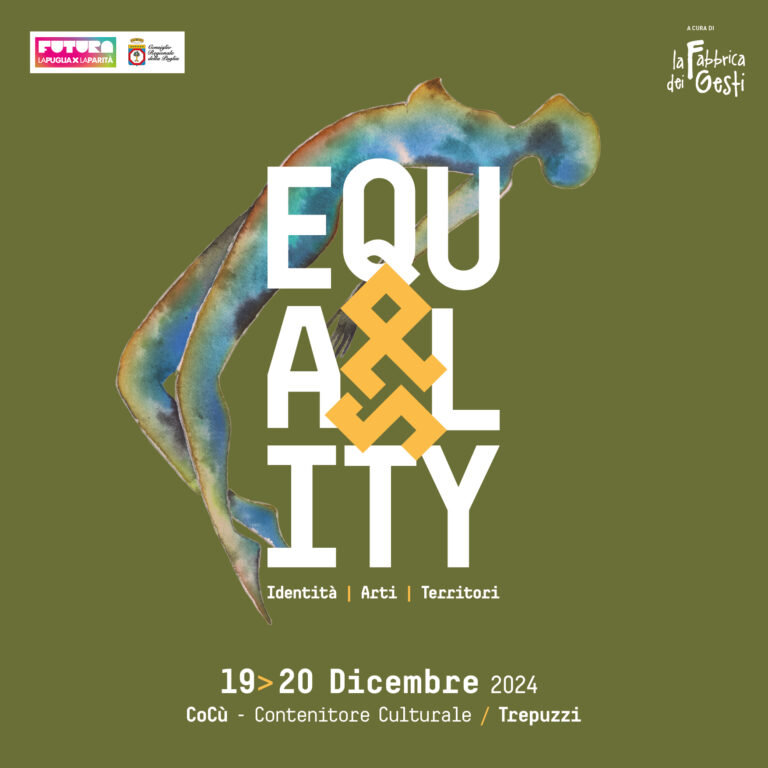 Al via la seconda edizione di “Equality”, il festival che celebra la parità di genere attraverso arte, cultura e dialogo sociale