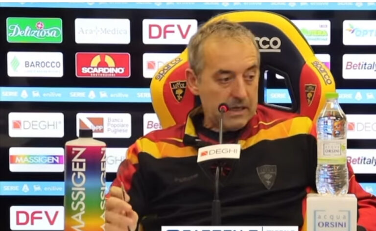 Post match Lecce-Lazio, Giampaolo: “Partita commovente, orgoglioso dei miei. Berisha è un giocatore forte”