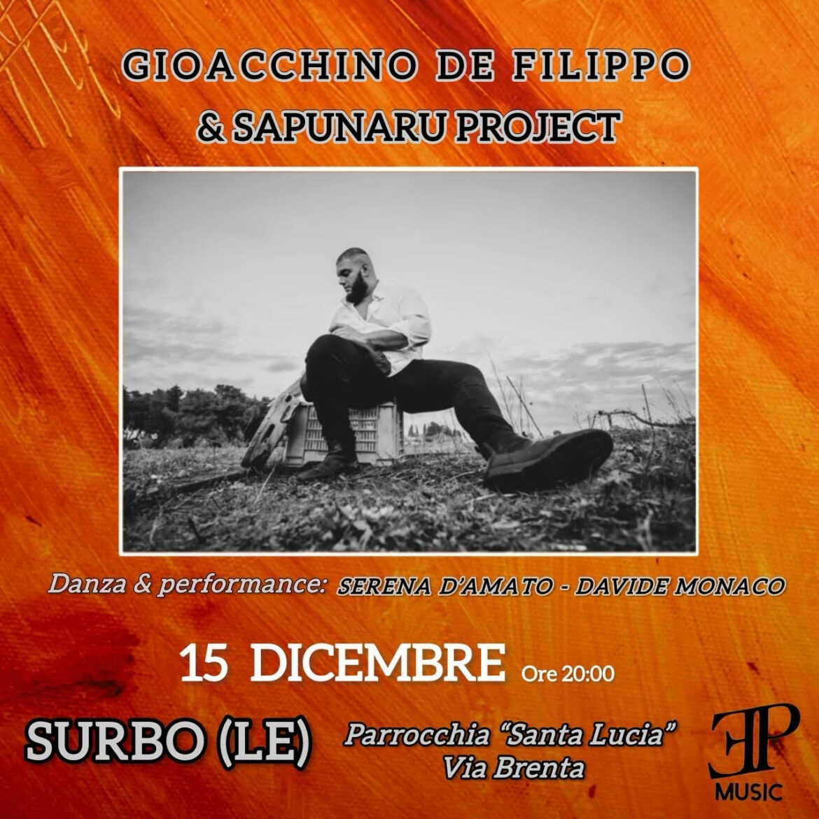 GIOACCHINO DE FILIPPO E & SAPUNARU PROJECT IN CONCERTO A SURBO