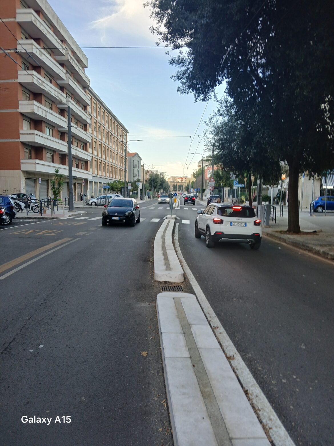 Protesta commercianti e residenti viale marche