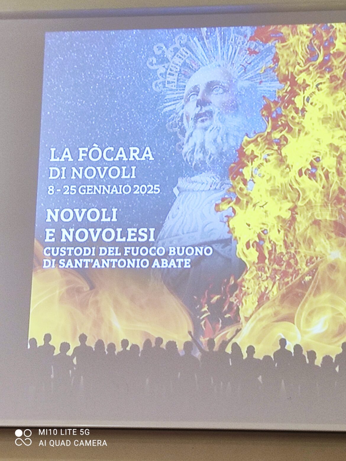 NOVOLI E NOVOLESI CUSTODI DEL RITO DEL FUOCO BUONO DI  S. ANTONIO ABATE