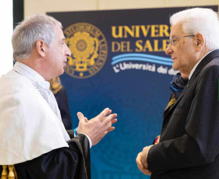 L’Università del Salento celebra il 70esimo anno accademico alla presenza del presidente della Repubblica Sergio Mattarella