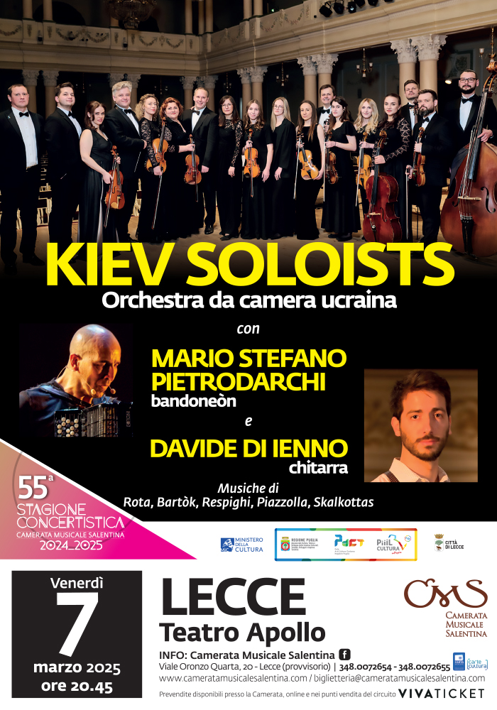 I Solisti di Kiev con Mario Stefano Pietrodarchi