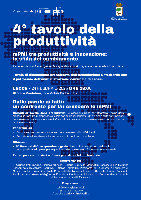 Tavolo della produttività