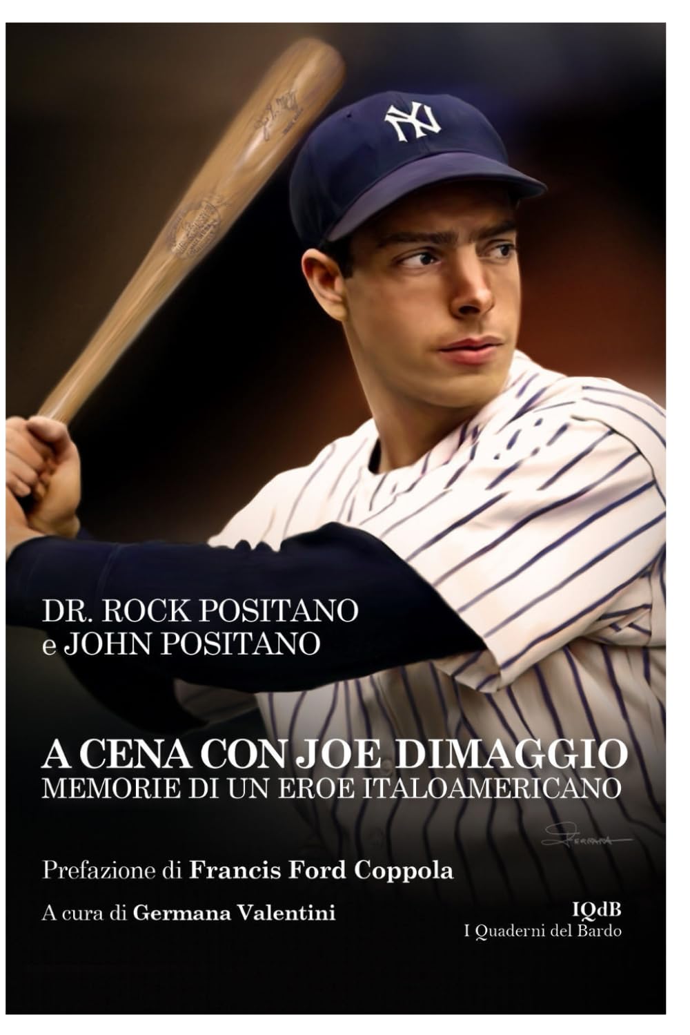 PRIMA NAZIONALE A ROMA PER IL LIBRO A CENA CON JOE DIMAGGIO