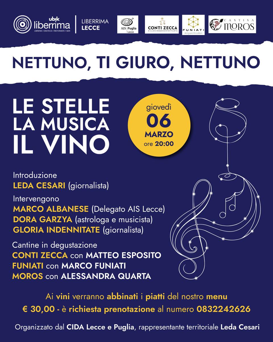 “NETTUNO, TI GIURO, NETTUNO”: LA BELLEZZA DELLE STELLE  PER RACCONTARE QUELLA DELLA MUSICA E DEL VINO