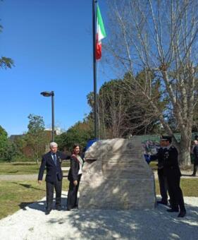 Monteroni due stele che ricordano gli Infoibati